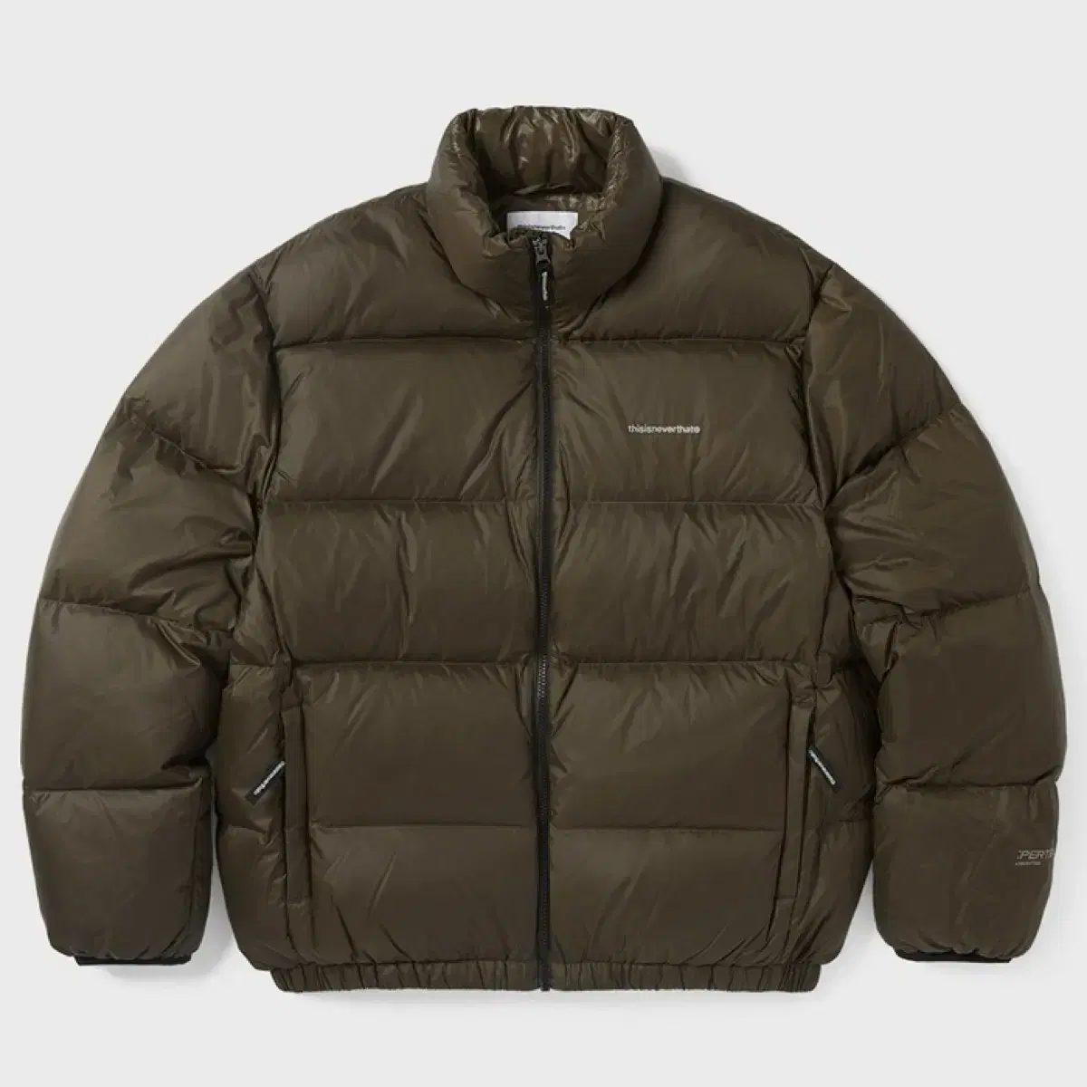 디스이즈네버댓 패딩 브라운 PERTEX T Down Jacket L사이즈