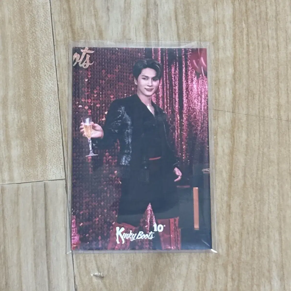 Musical King Kiboots Employee Mall Park Eun-tae Lucky Photo Card Matte