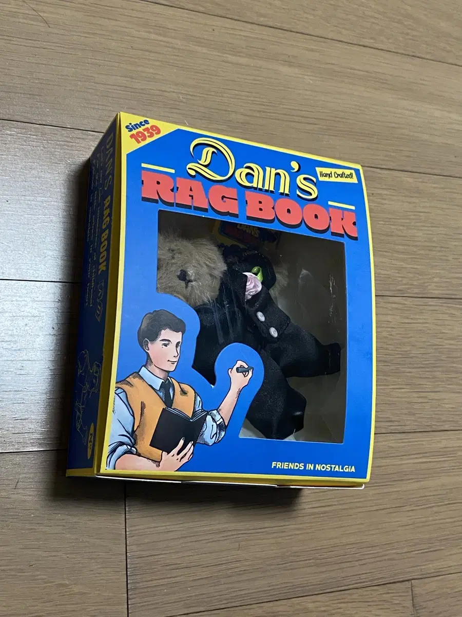 (새상품)그레이맨션 Dan's Ragbook 키링 곰돌이 신랑