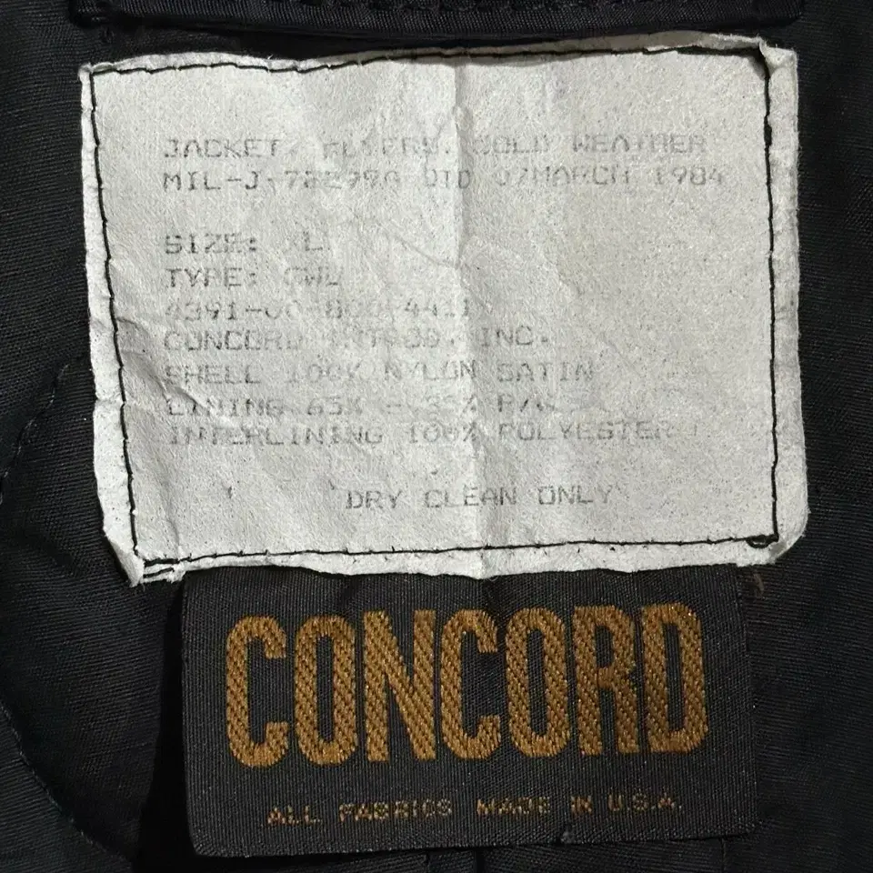 Original Concord MA2 Flight Jacket