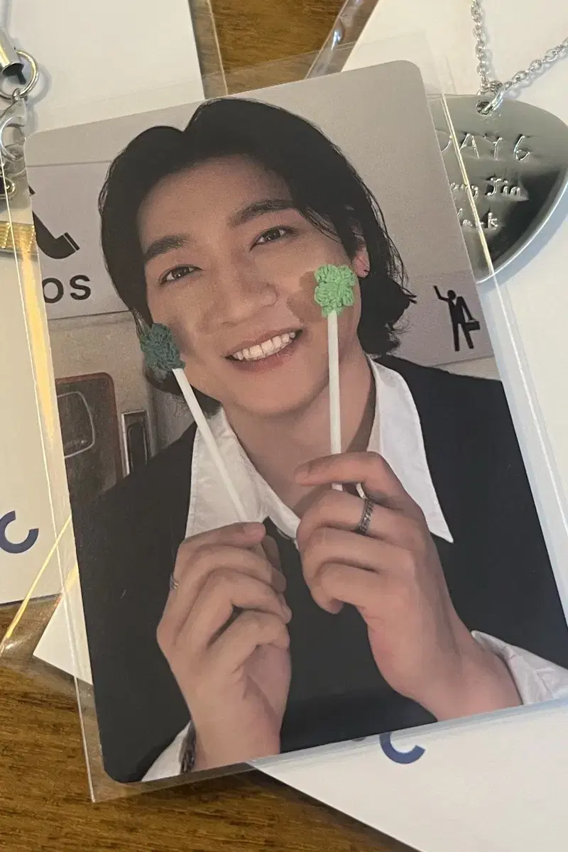 Day 6 Sungjin Solo Concert 4만원 MD pre-order benefit photocard - Clover Sungjin WTS