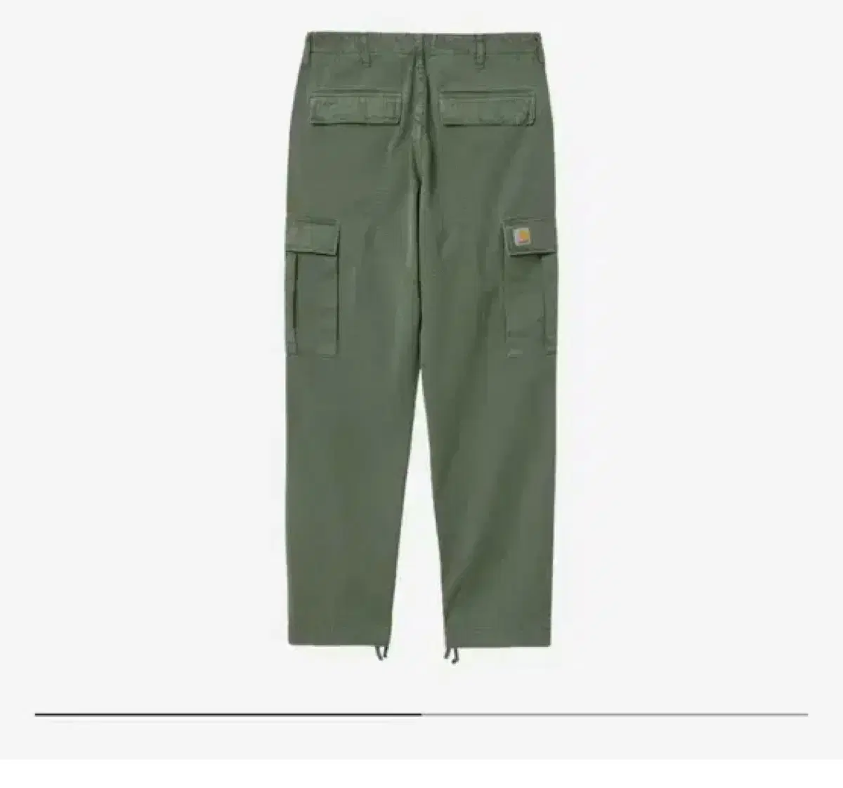 Calhart Moraga Twill Garment Dyed Regular Cargo Pants Green 32