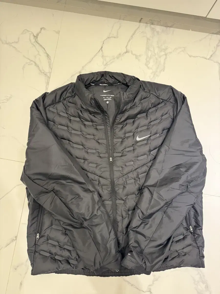 Nike Thermafit ADV Aeroloft Repel Down Running Jacket Black