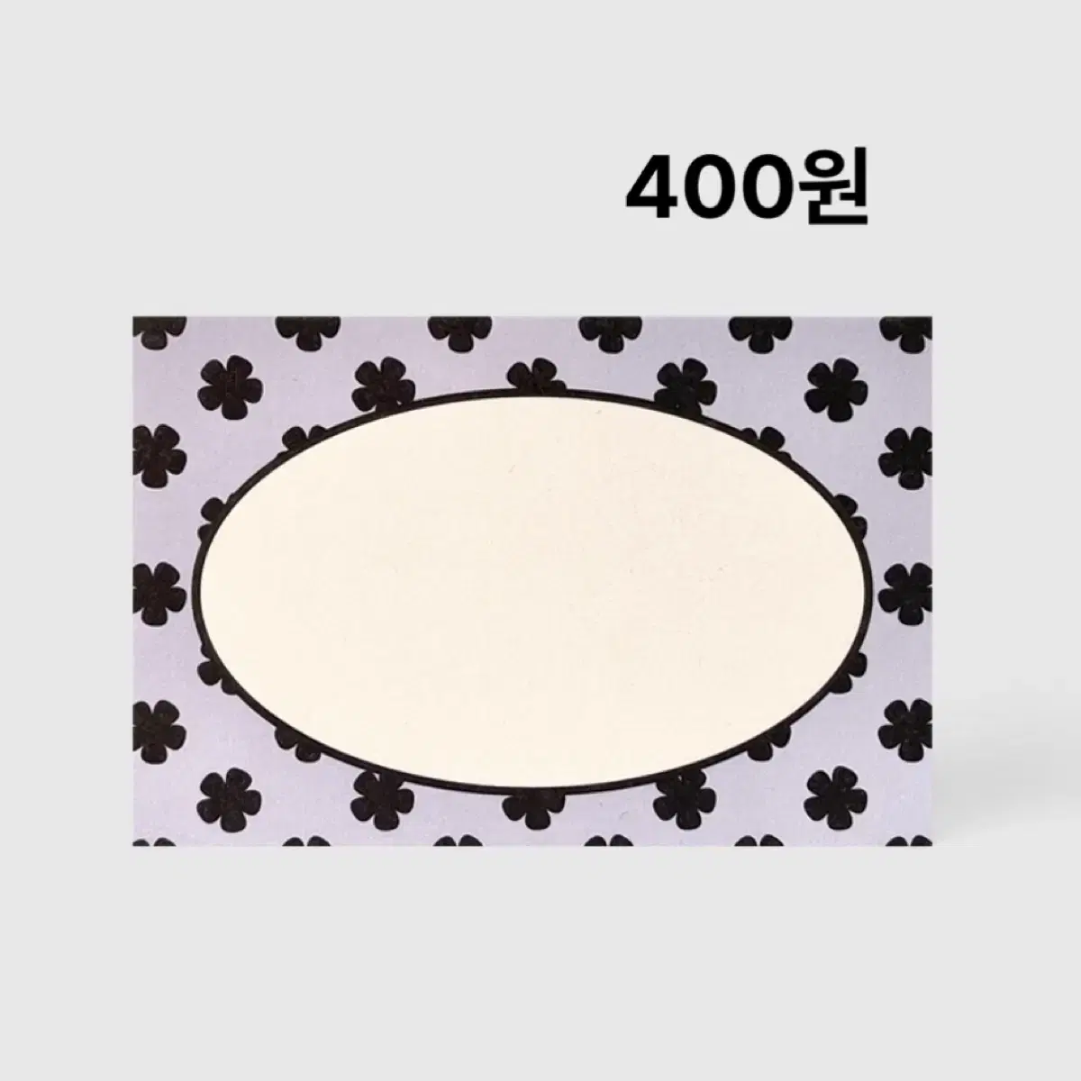 [yoyilstudio] black flower 메모패드-400원