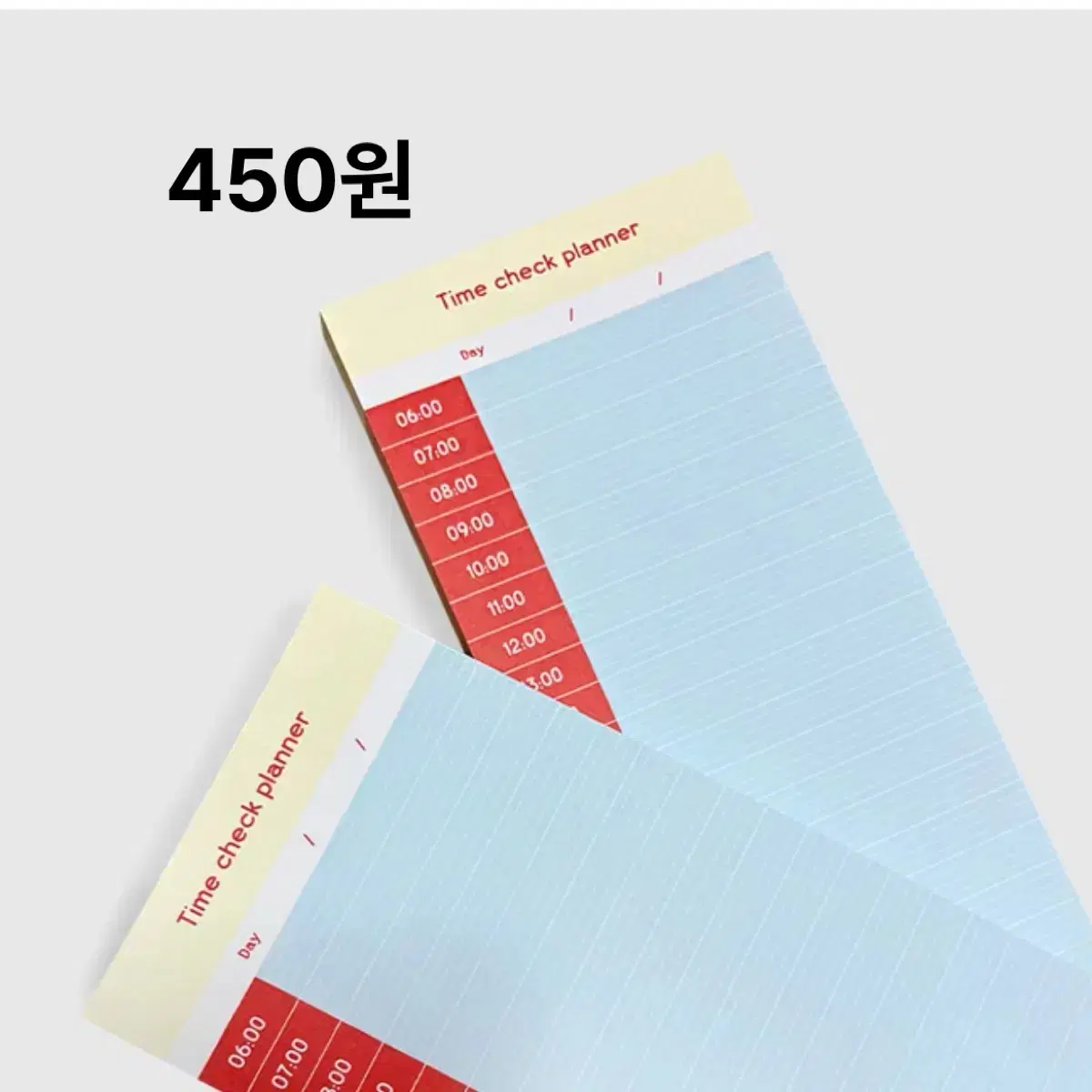 [yoyilstudio] time check 메모패드-450원