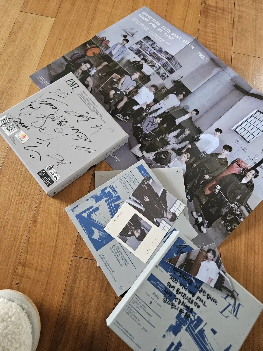 SEVENTEEN SEVENTEEN 10집 FML sign Mentions to unsold album