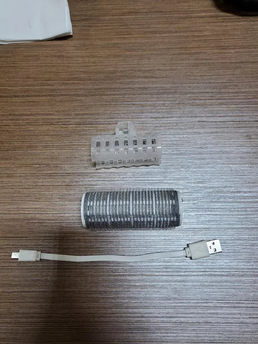 (새상품) USB 충전형 고데기 헤어롤