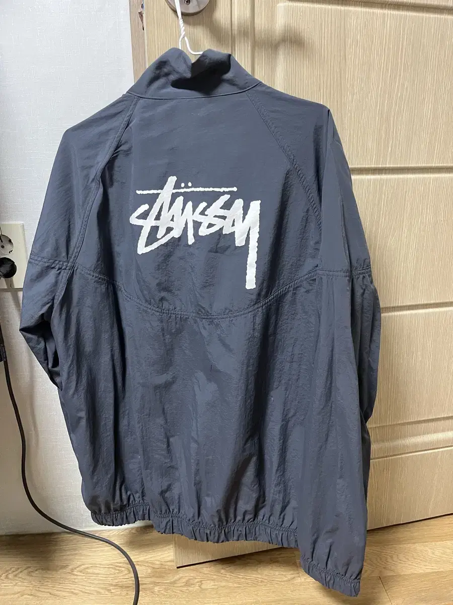 Nike x Stussy Windrunner Jacket Noir Windbreaker Anorak