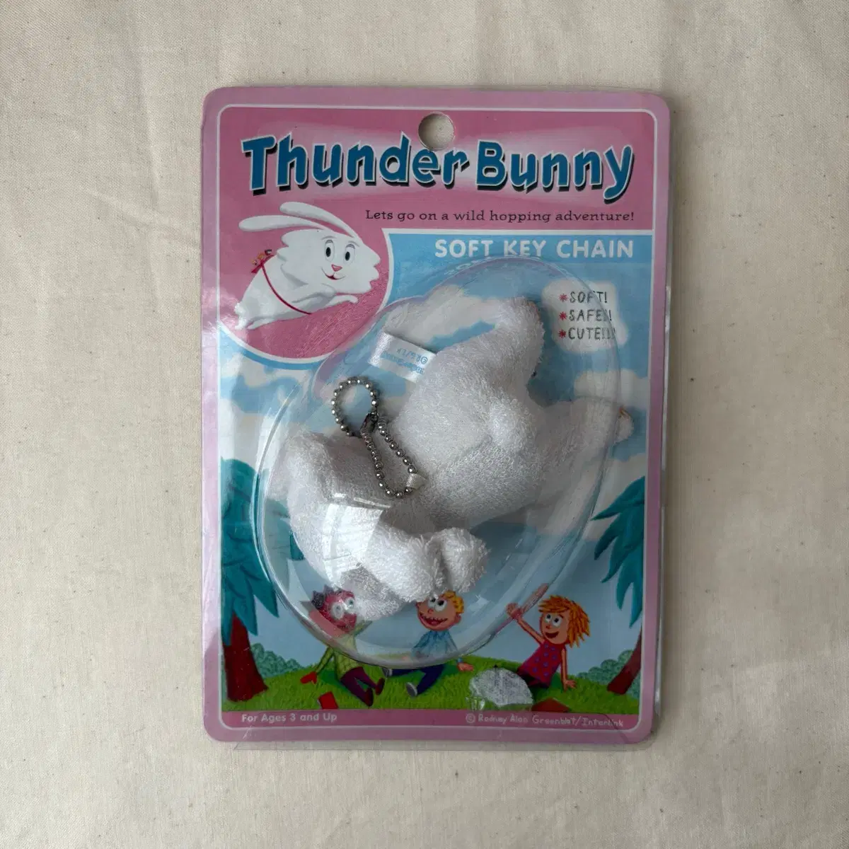 Thunderbunny mascot keyring Strap