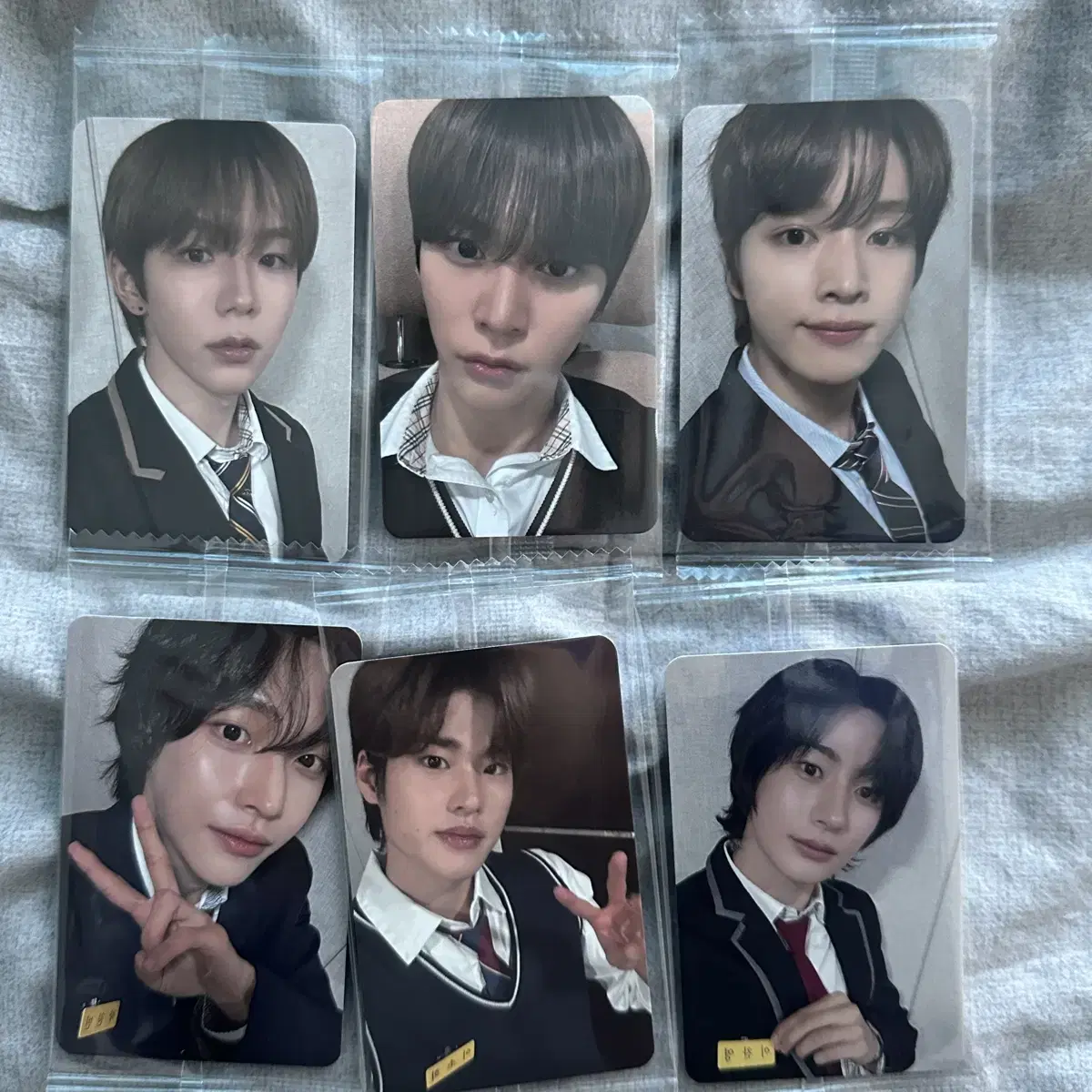 Rize ktown4u School Uniform fansign unreleased photocard Set