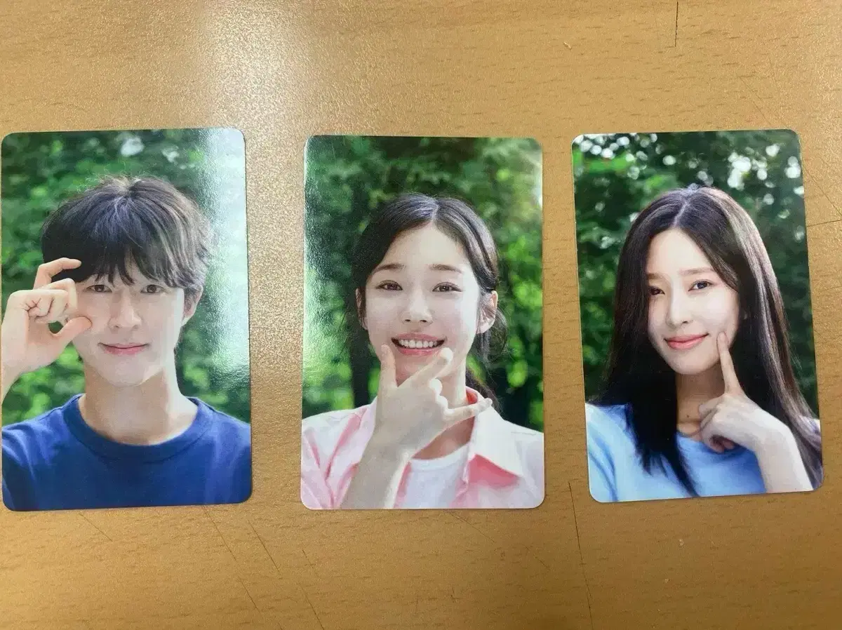 Blue Snow Photo Card