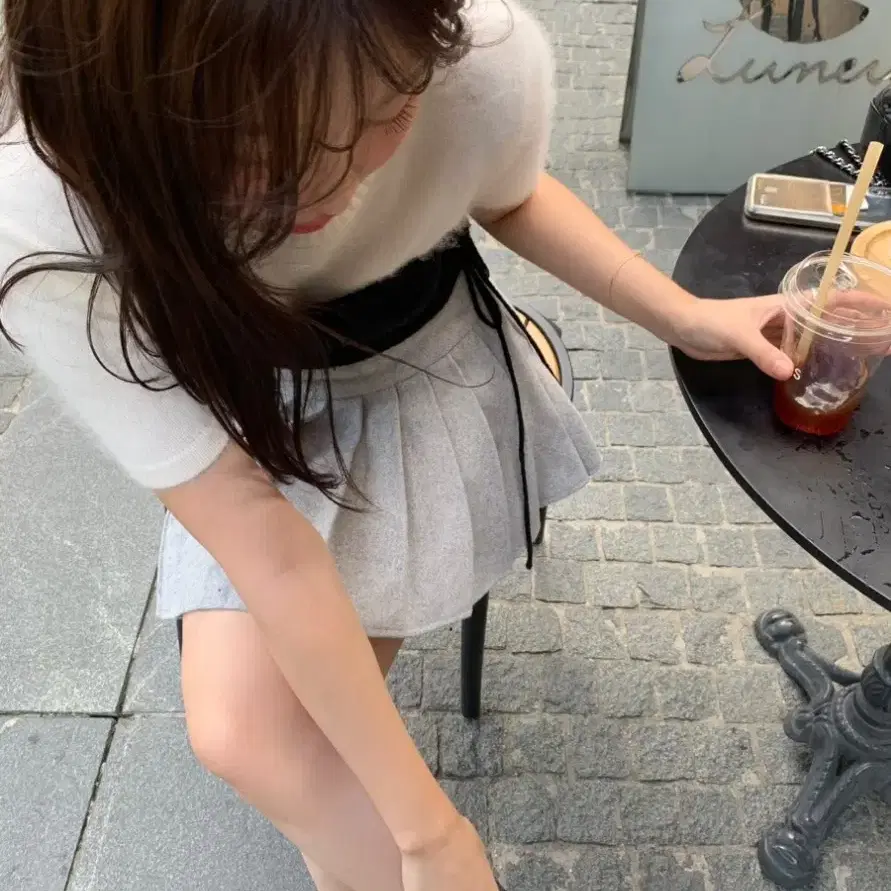 베르니마켓 플리츠 스커트 verni Anne pleats skirt