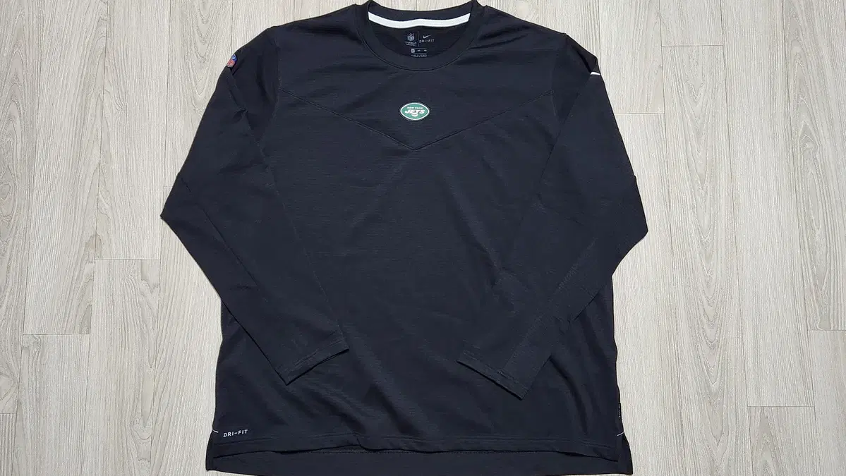 New Nike NFL New York Jets Brushed Long Sleeve Top Sleeve T-Shirt 3XL Negligible