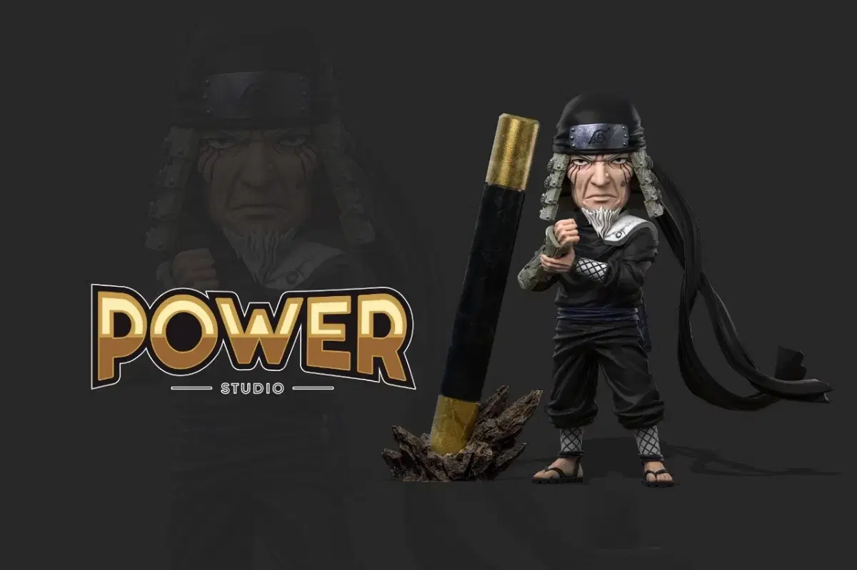 [Q2 '25] Power Naruto Sarutobi Hiruzen Resin Statue