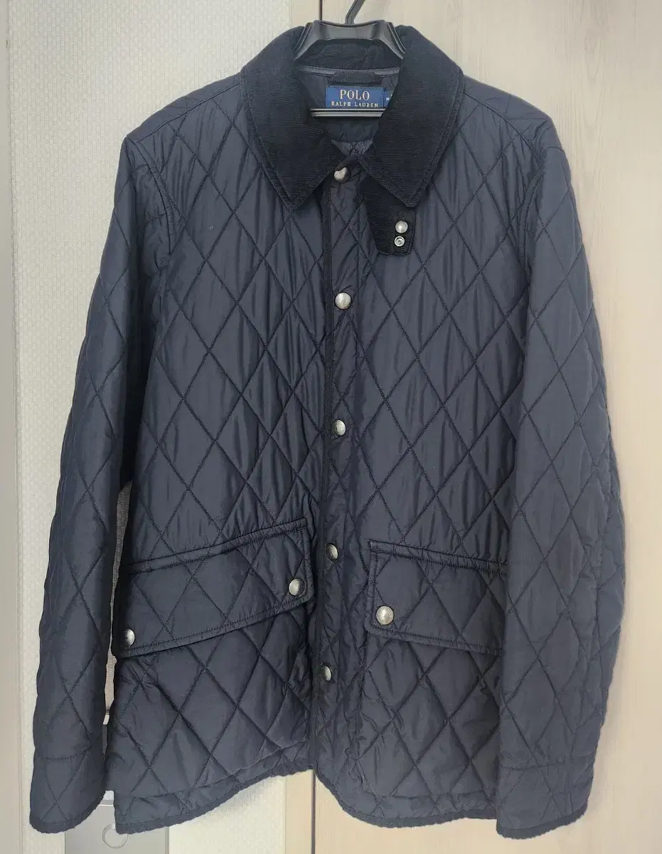 Polo Quilted Jacket M size Navy(Department store stock)