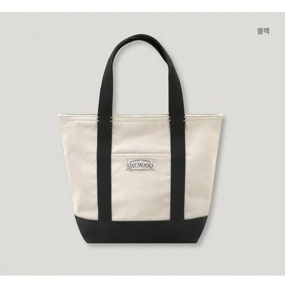 98도씨 오트 OAT Medieum Tote Canvas Bag 블랙