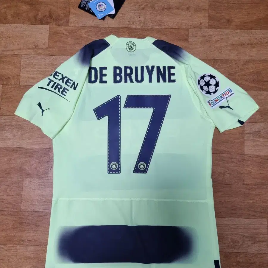 22-23 맨체스터 시티 써드 지급용 No.17 DE BRUYNE 덕배