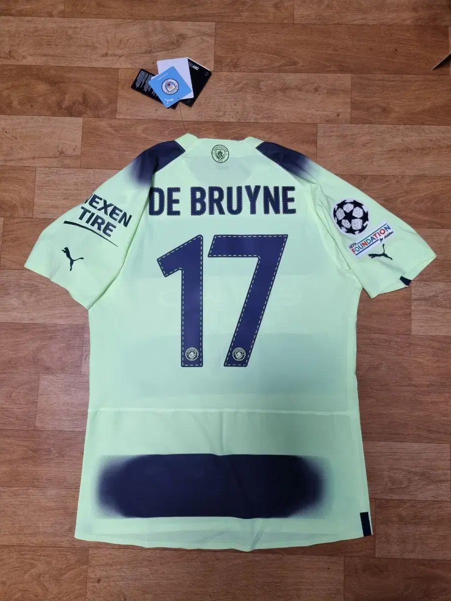 22-23 맨체스터 시티 써드 지급용 No.17 DE BRUYNE 덕배