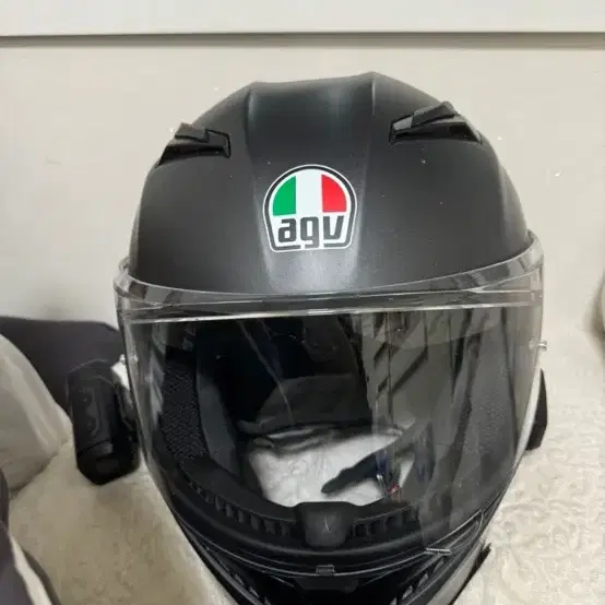 agv k3 풀페이스 xxl 블루투스 및 카메라 포함