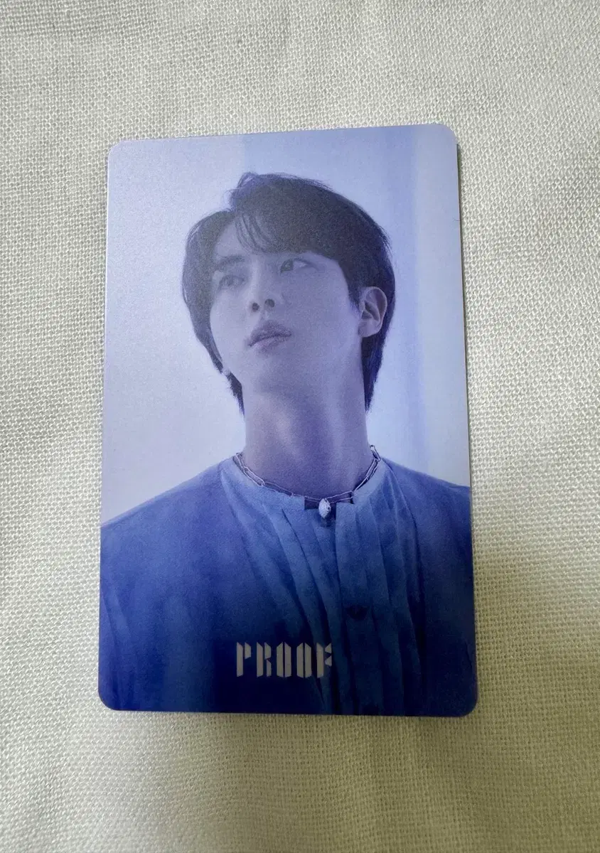 Bangtan Proof Seokjin Hive unreleased photocard wts