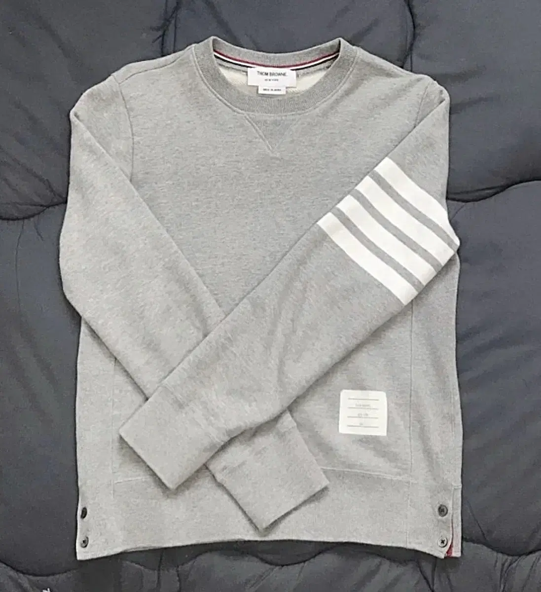 [New, 4 sizes] Thom Browne Gray Man-to-Man 4 pieces