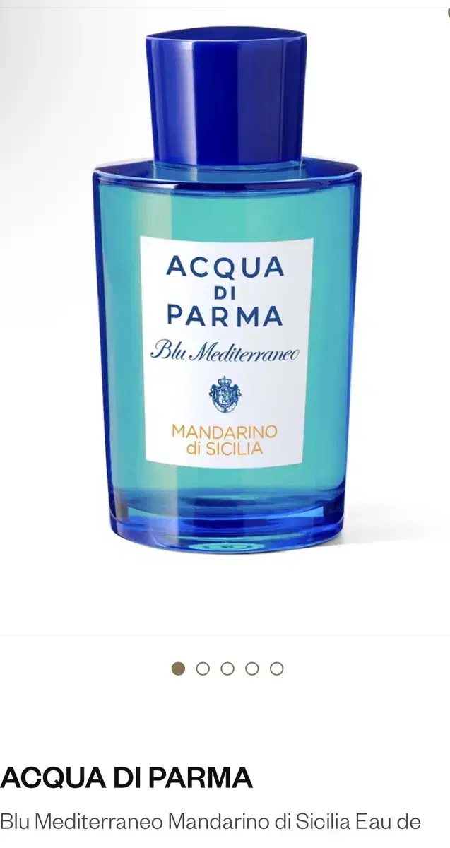 ACQUA DI PARMA Blu Mediterraneo Mandarin