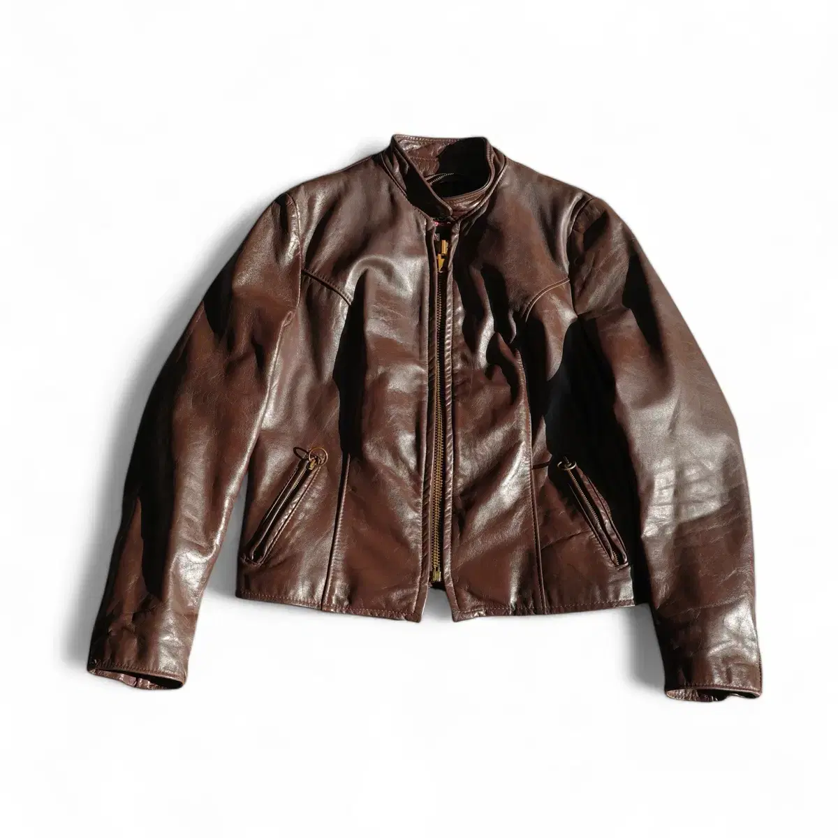 70s Brooks Leather Motor Cycles jacket