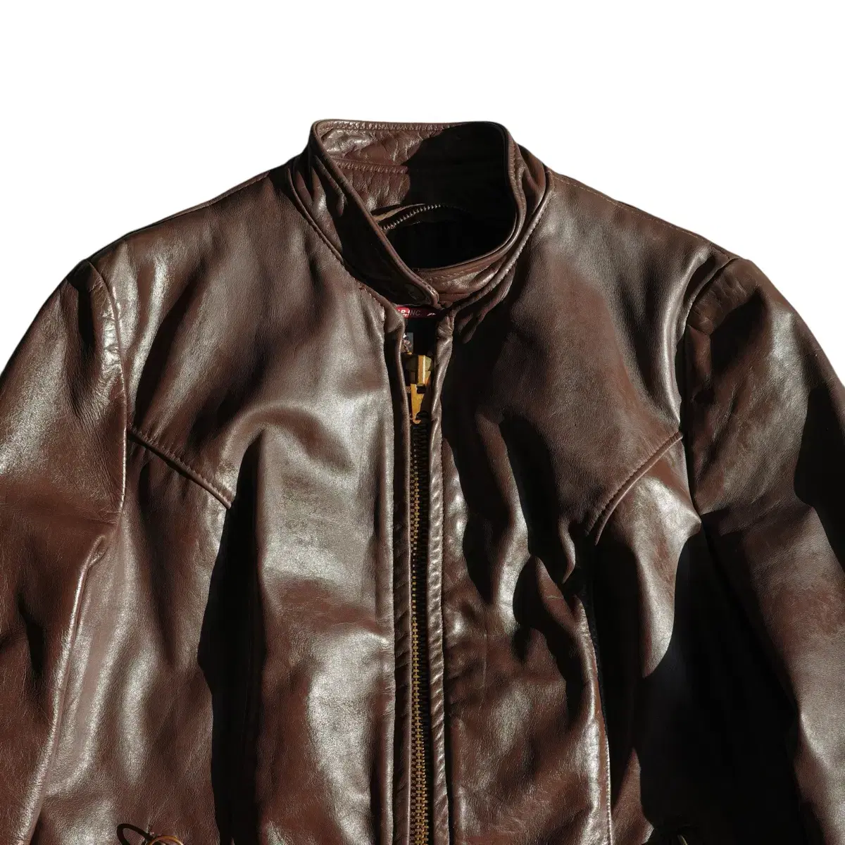 70s Brooks Leather Motor Cycles jacket