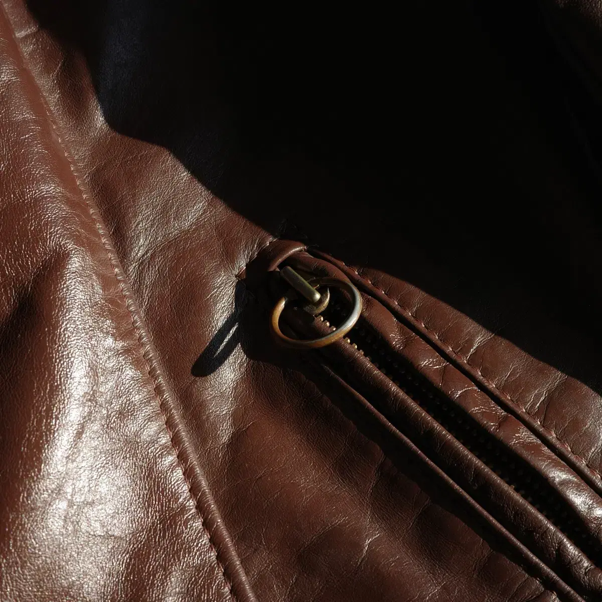 70s Brooks Leather Motor Cycles jacket