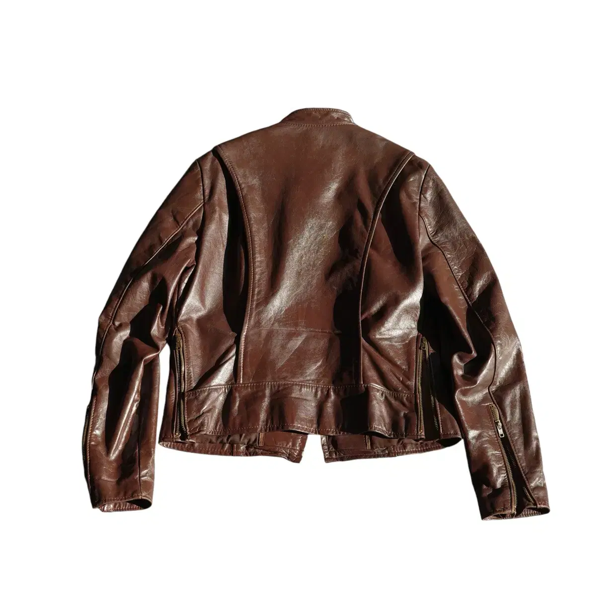 70s Brooks Leather Motor Cycles jacket