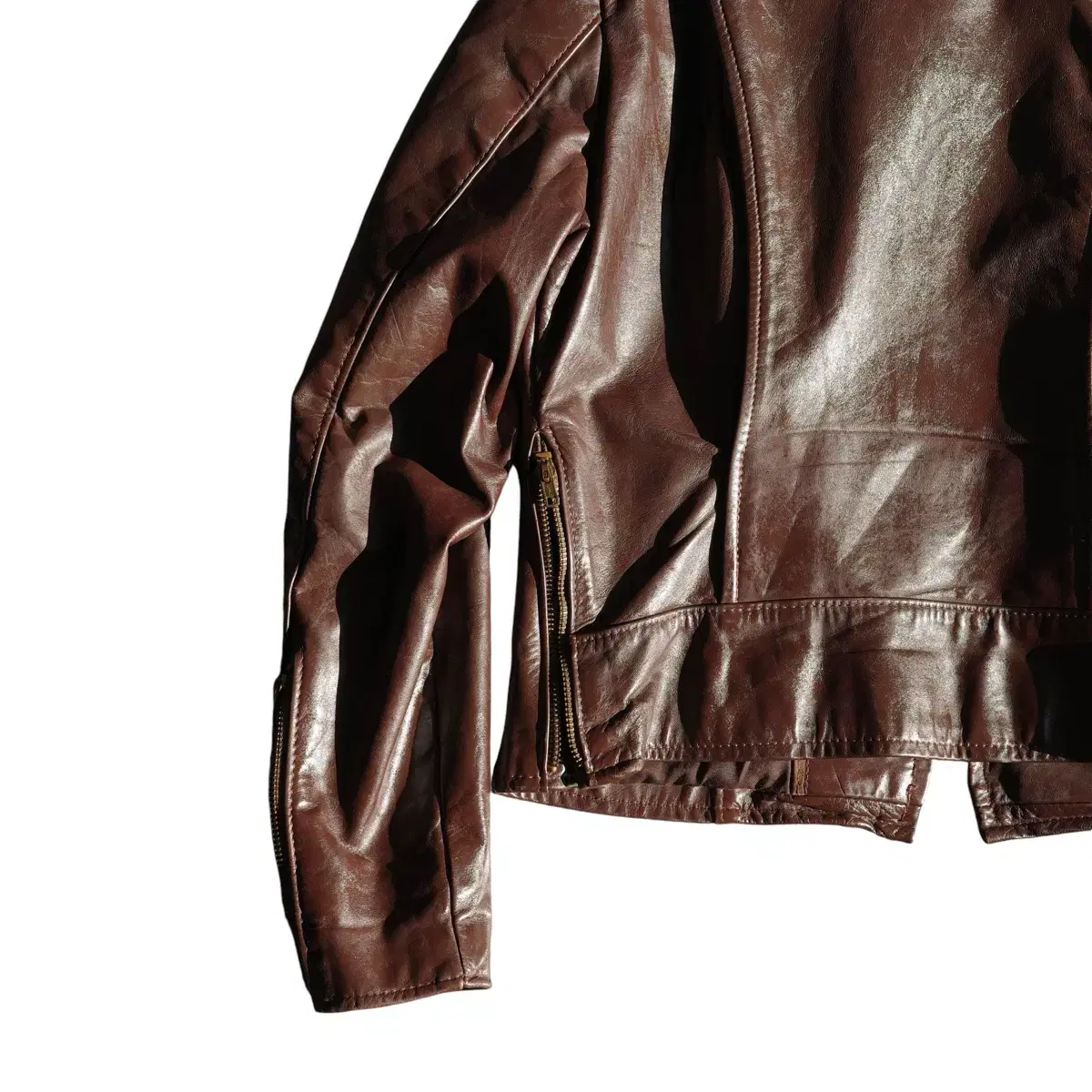 70s Brooks Leather Motor Cycles jacket