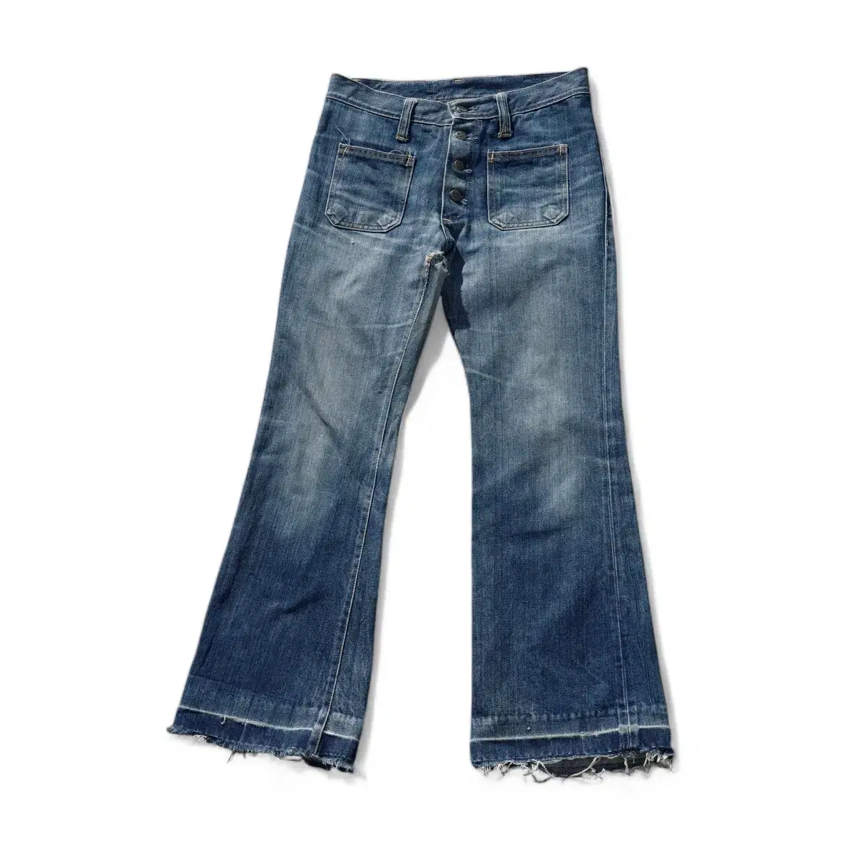 70s McCampbell Bell Bottom Denim Pants