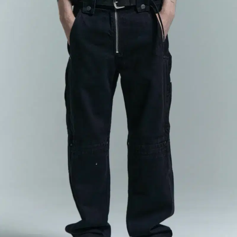 [S] MPa H-ZIP POCKET PANTS (BLACK)