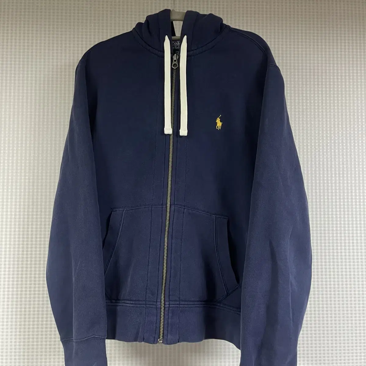 Polo hooded zip-up clothes M 100-103 approx.