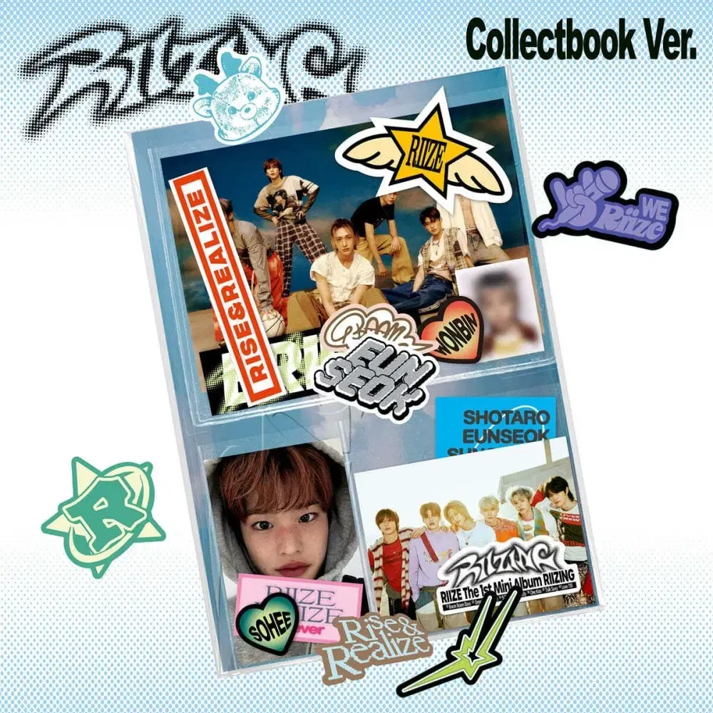 Sharing)riize album boomboombe collect book unsealed