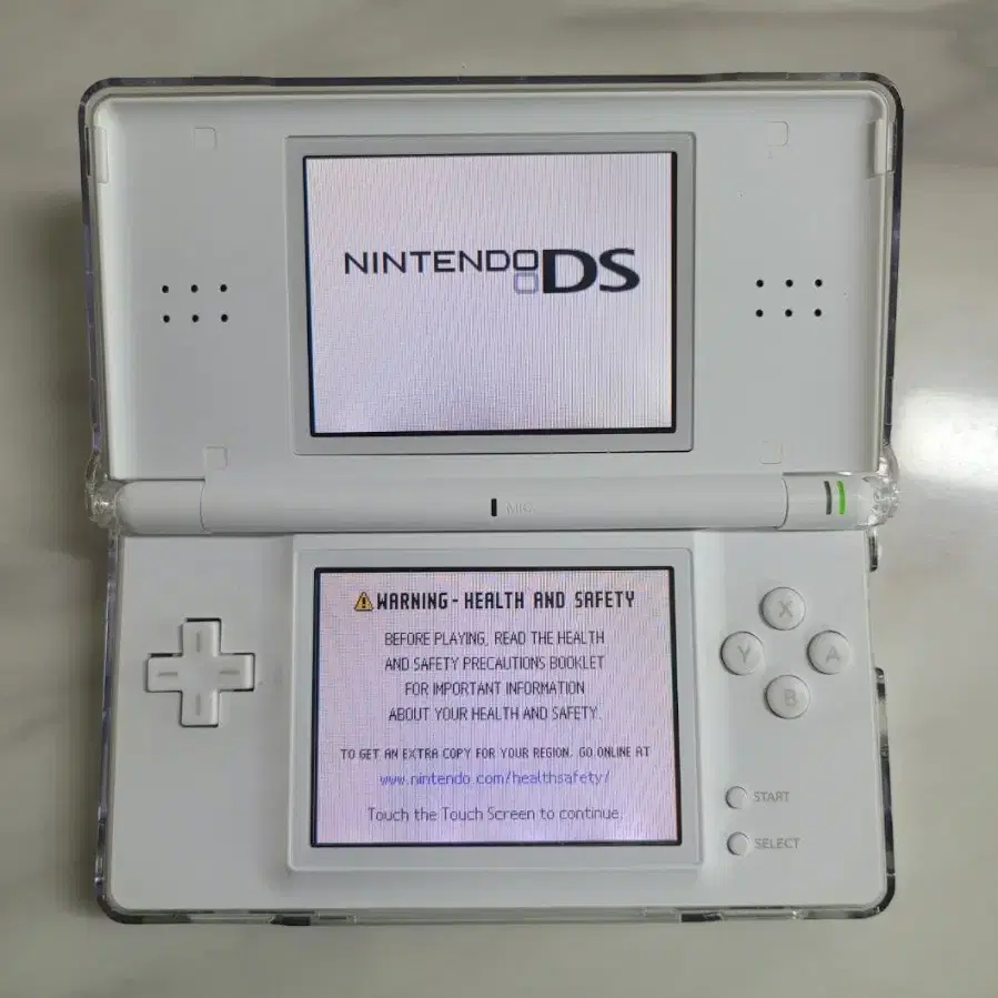 닌텐도 ds lite / ndsl 크리스탈 화이트