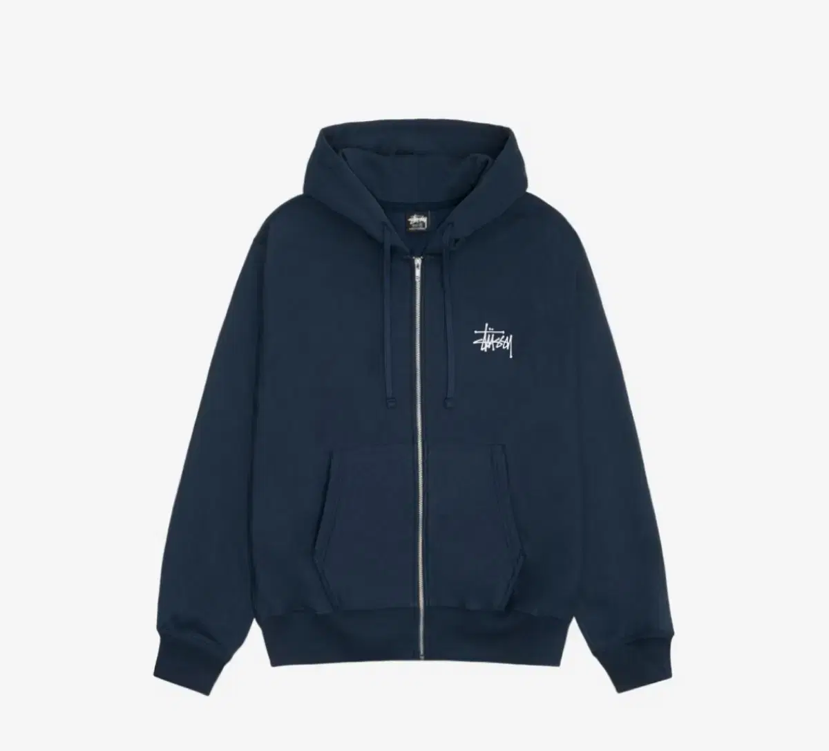 Same Day Post Office Stussy Navy Hooded Zip Up 2024 m