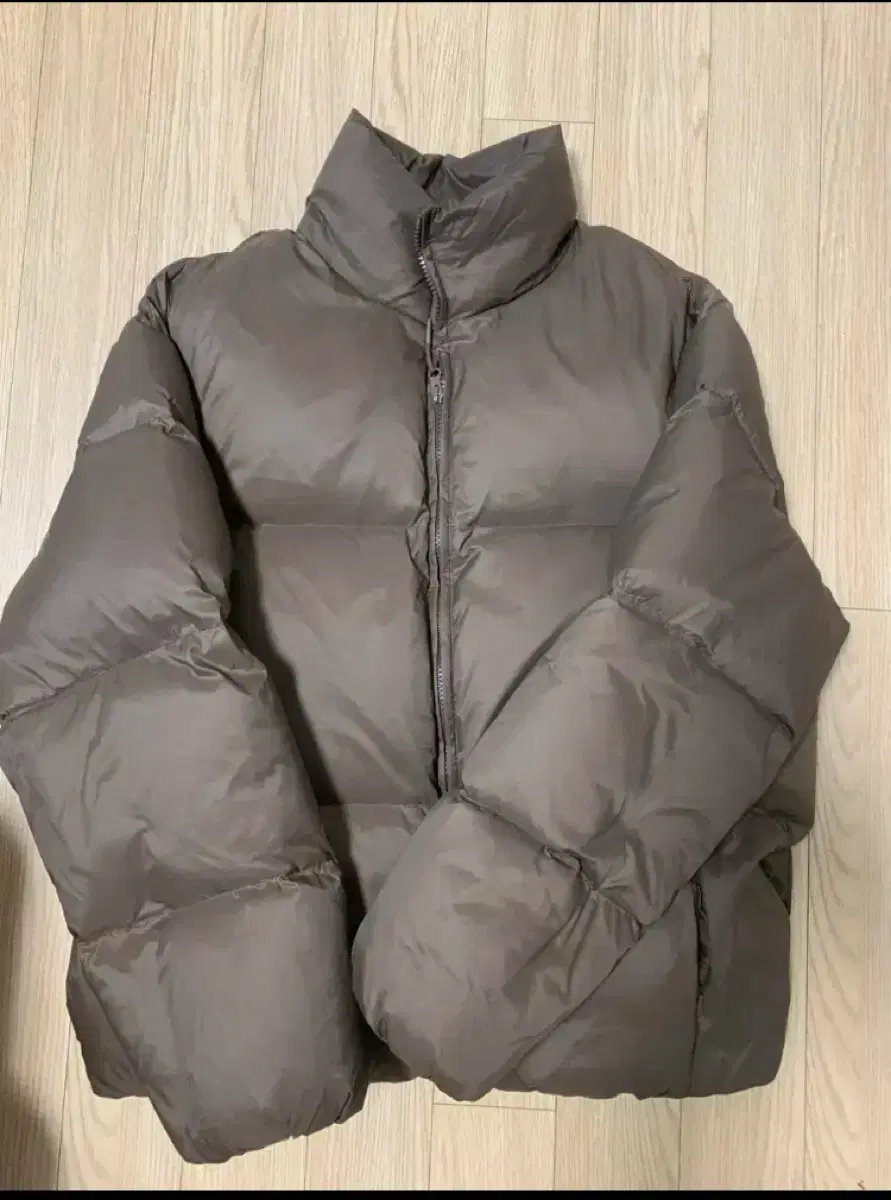 [M] Tones Pooper Duck Down Short Puffer Brown