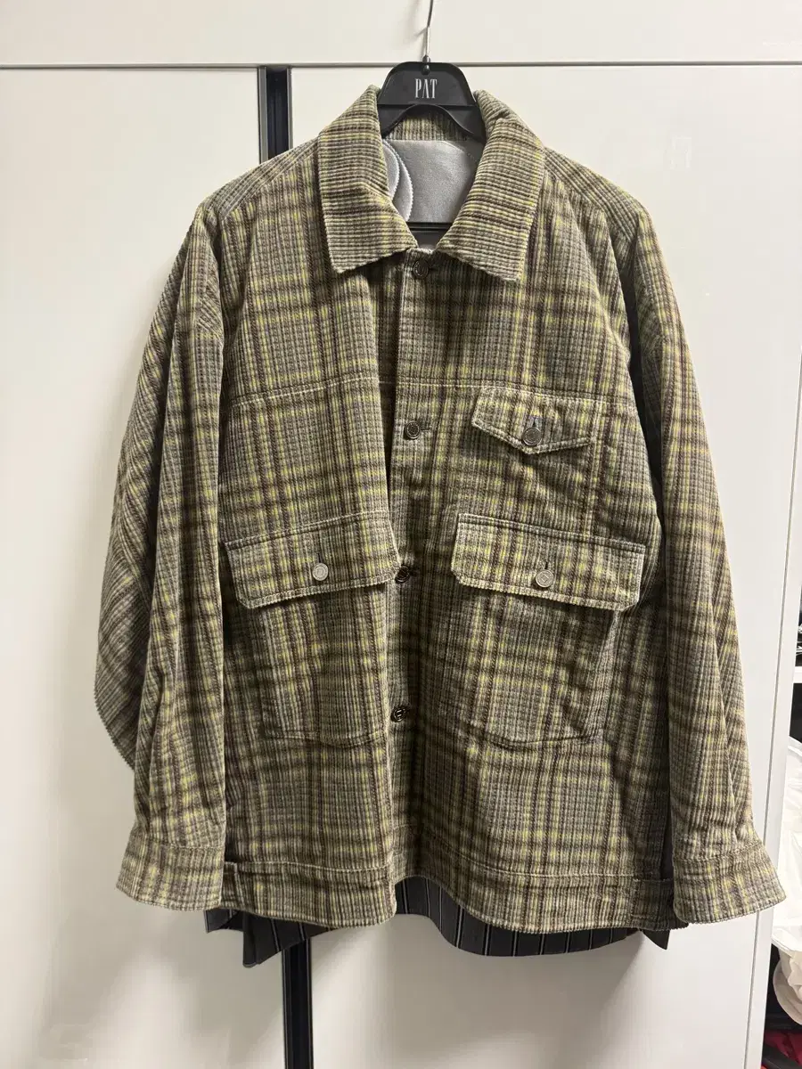 [48] Wooyoung Woo's corduroy jacket from the Paris collection.