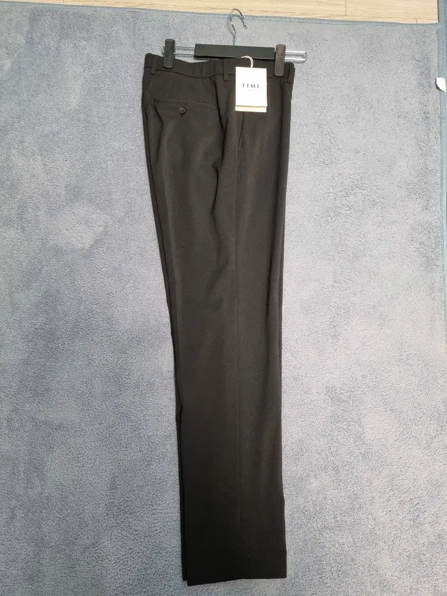 Time Homme 24SS Straight Trousers 82 Black 32