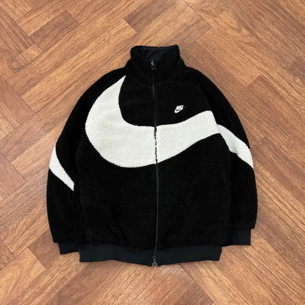 2XL (105) Nike Box Logo Swoosh Reversible Reversible Jacket