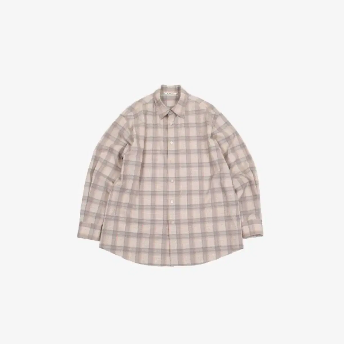 (4) Aurari 22 AW Superlight Wool Check Shirt