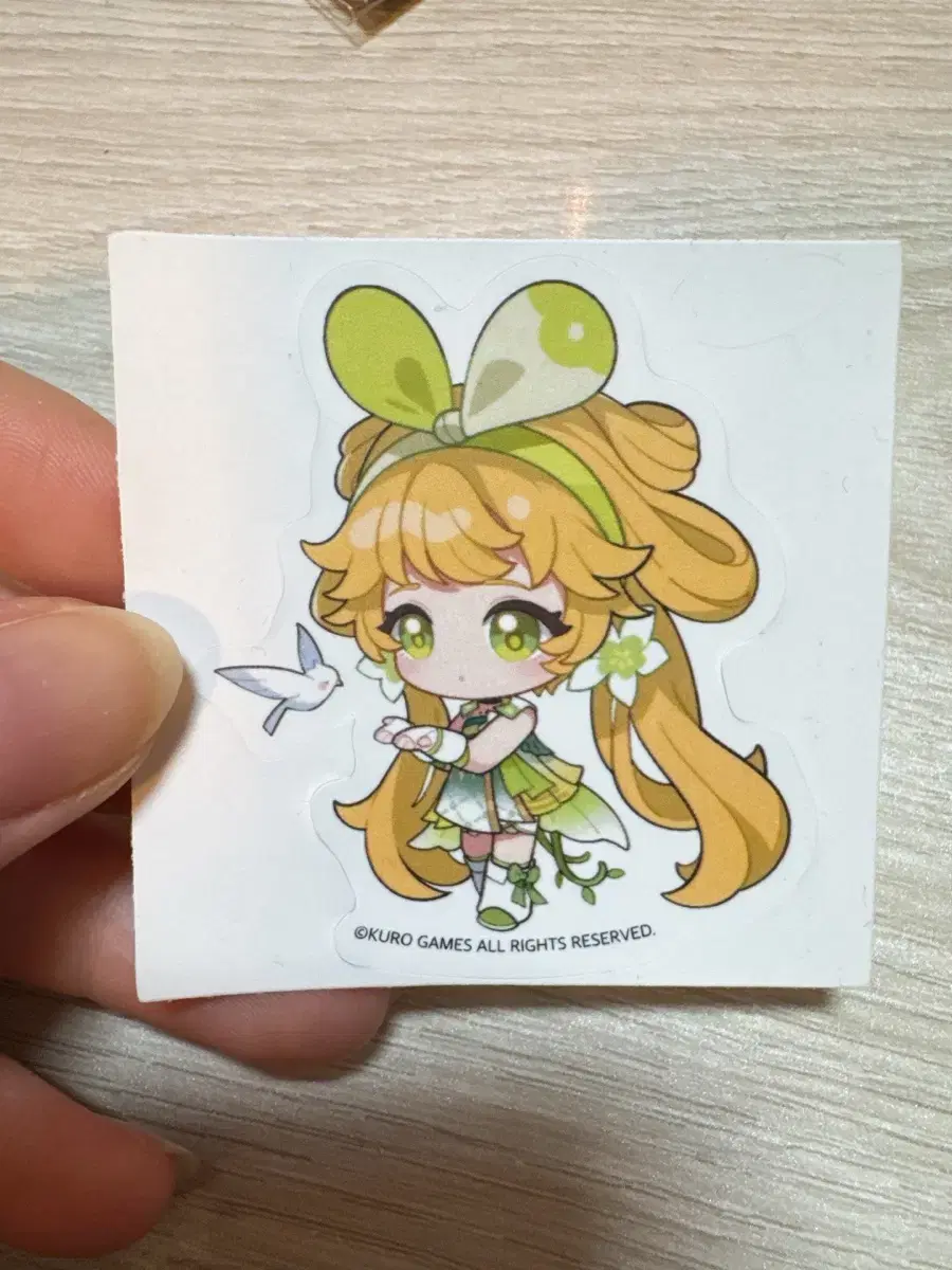 Myeongjo Bellina sticker 띠부씰