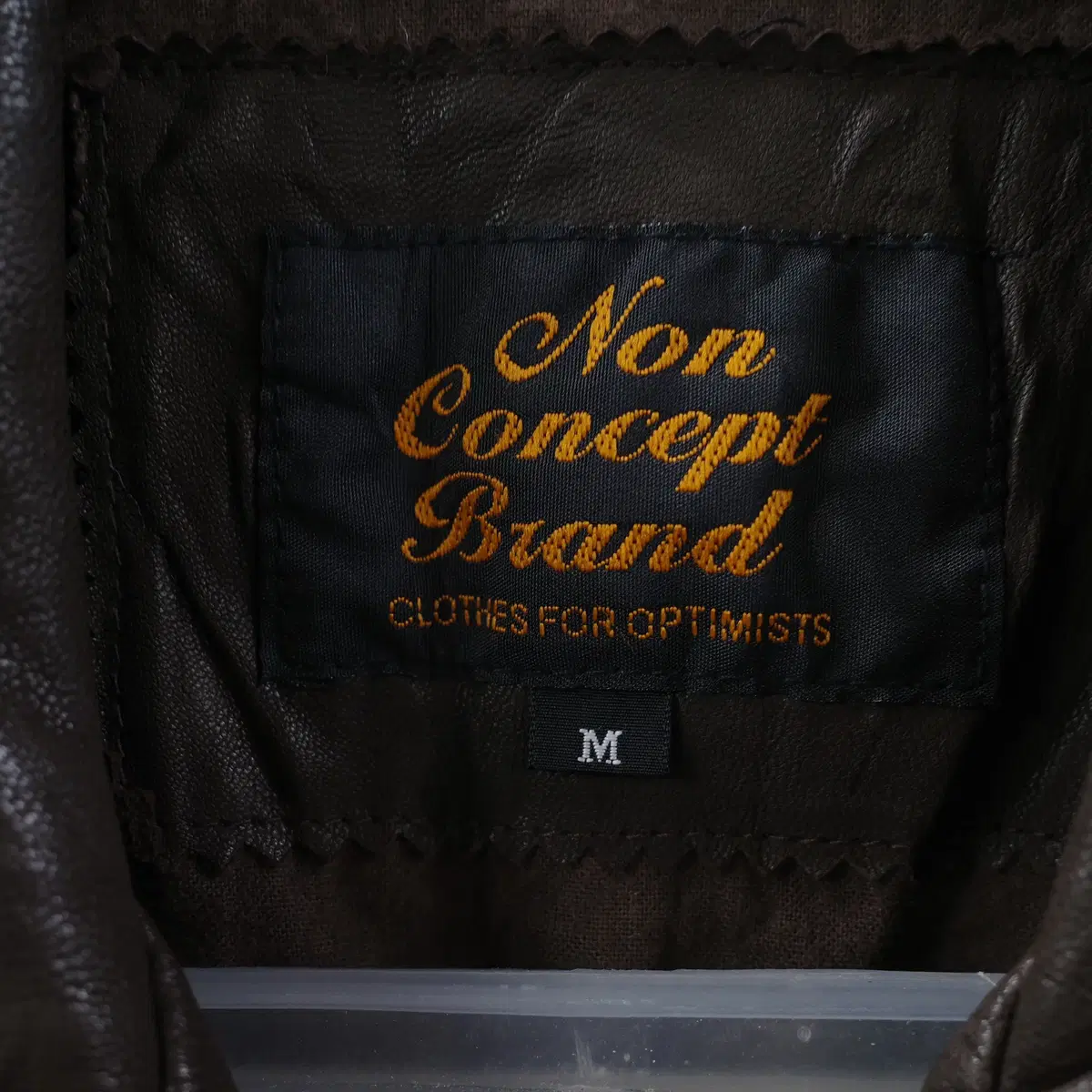 Non Concept Brand 산양가죽 자켓,