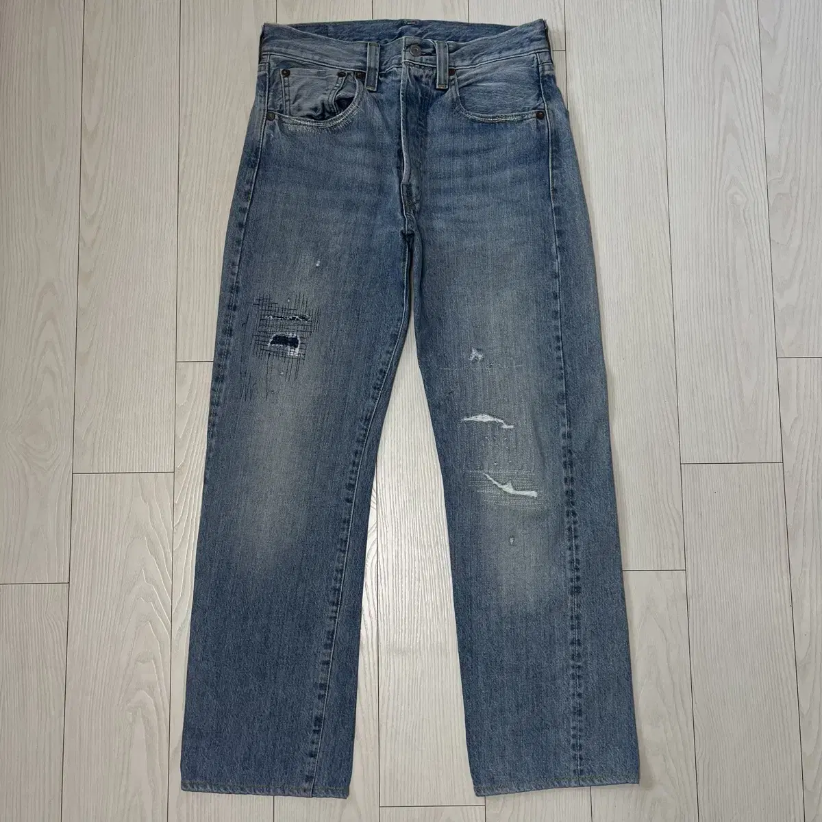 [29] LVC 47501 White Noise Selvedge Jeans