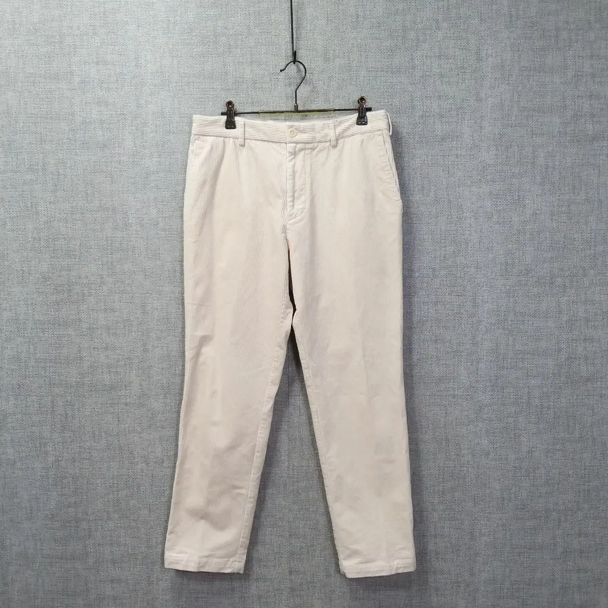 14. Vinpole Light Beige Corduroy Slim Pants Men34