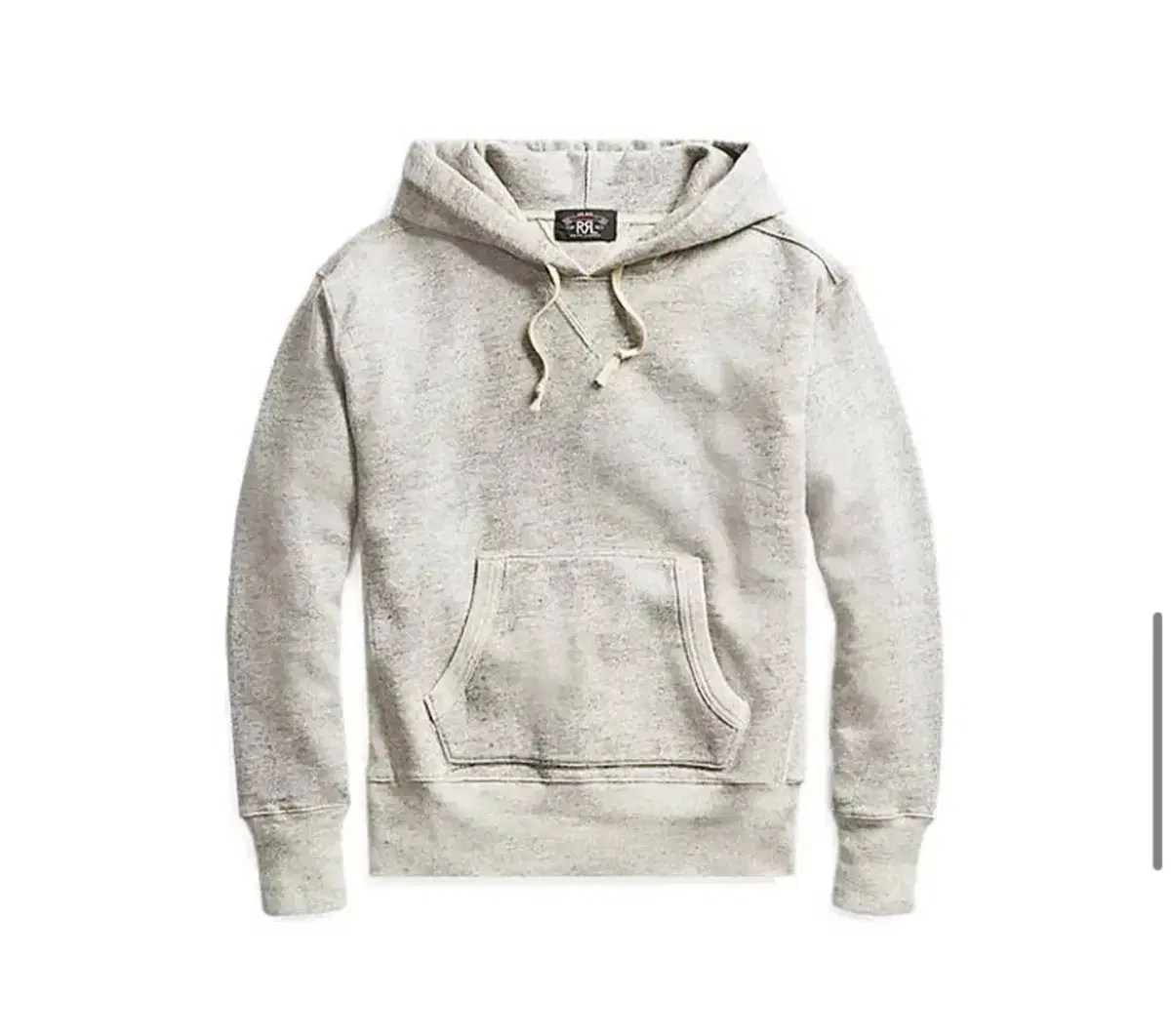 [13% off] RRL fleece hoodie gray double layersl