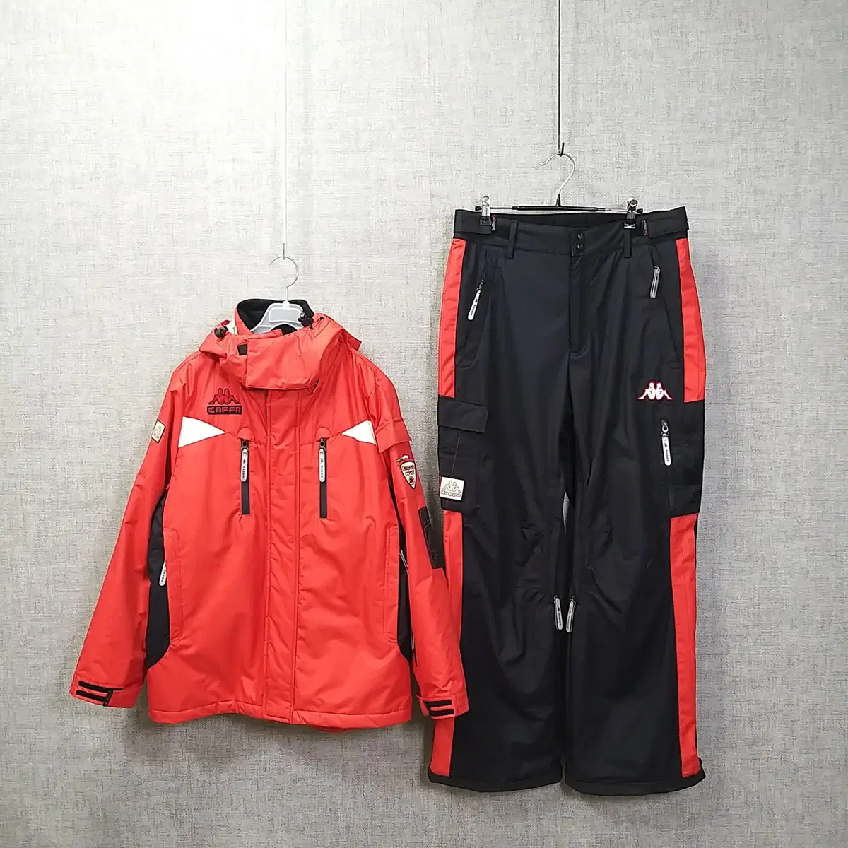 14. kappa red black sports boardwear skiwear men90