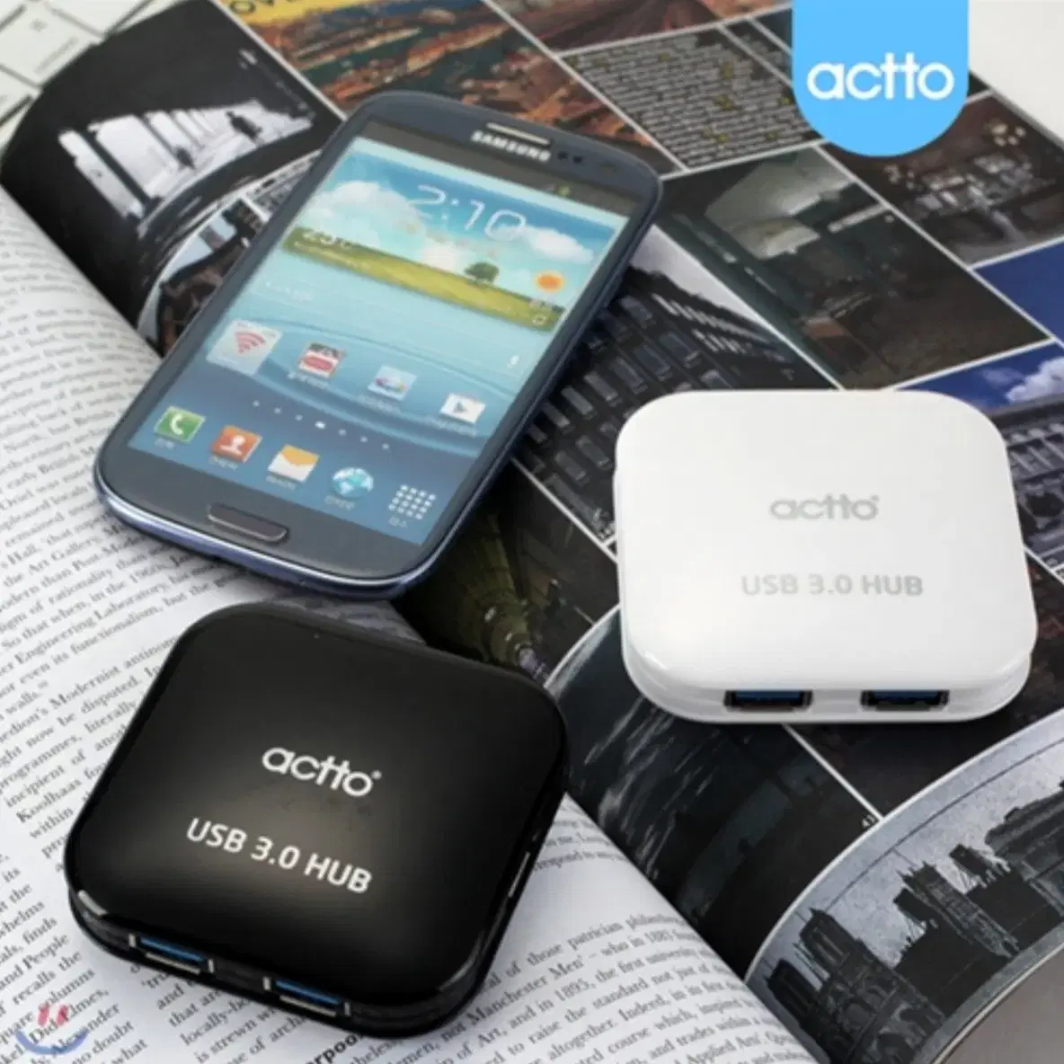 엑토 USB 허브 4포트 actto USB HUB