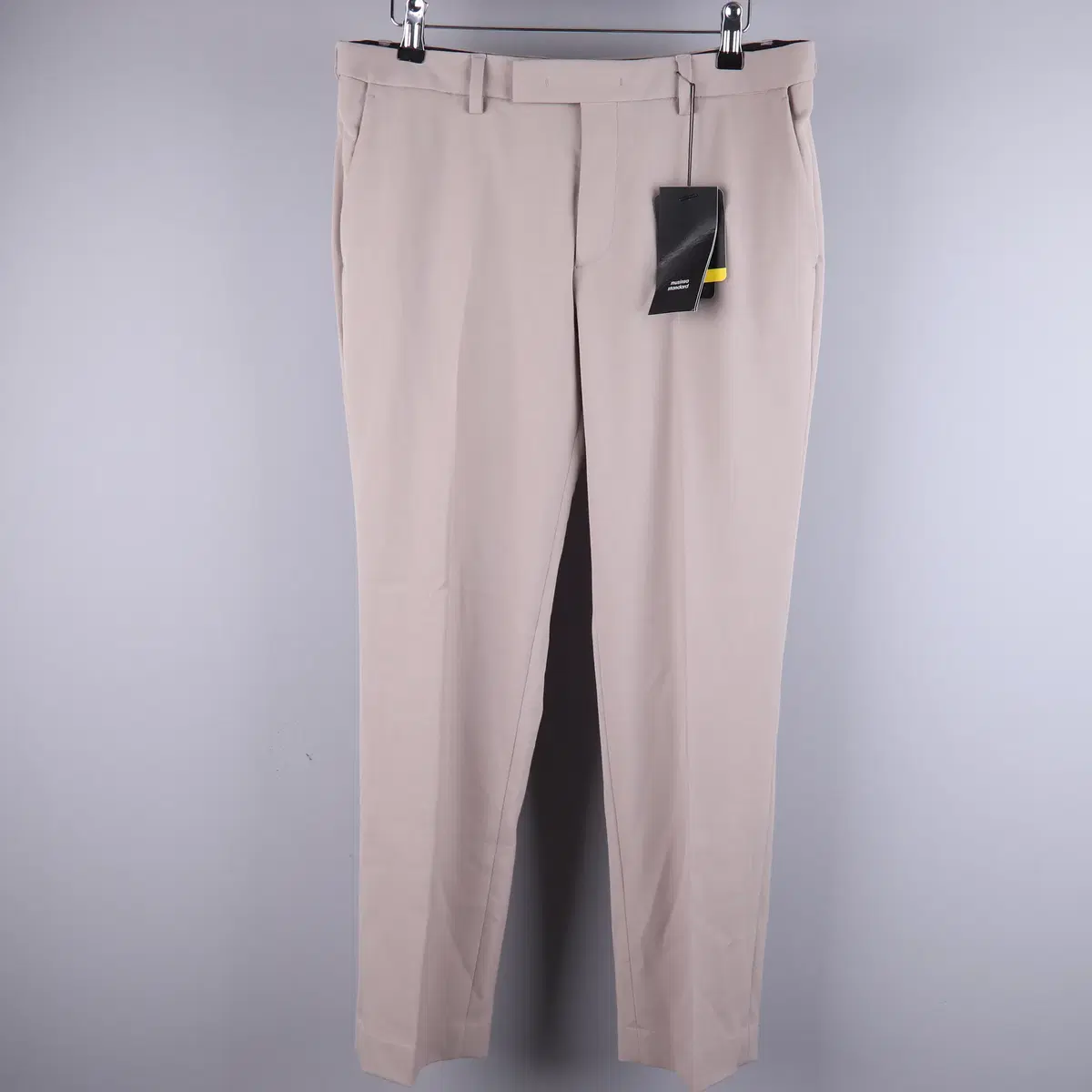 Unisex Standard Tapered Hidden Banding Cropped Slacks (32) 1469